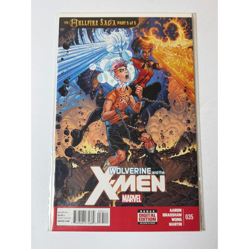 Wolverine and the X-Men 35 Marvel Comics‎ 2013 The Hellfire Saga Part 5